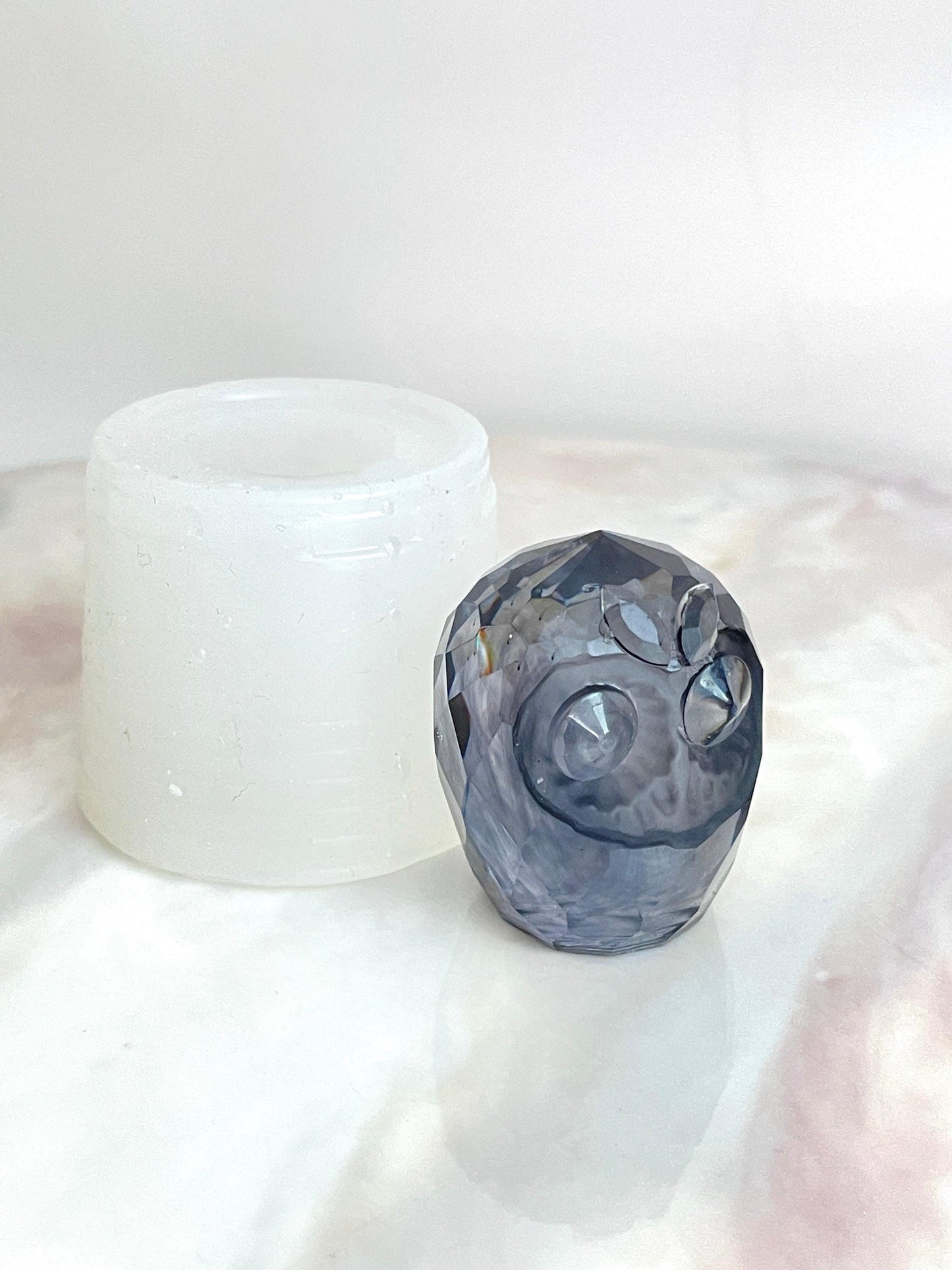 DIY Crystal Owl Designs with Silicone Mold Set Resin Molds Ideas Decor Shop