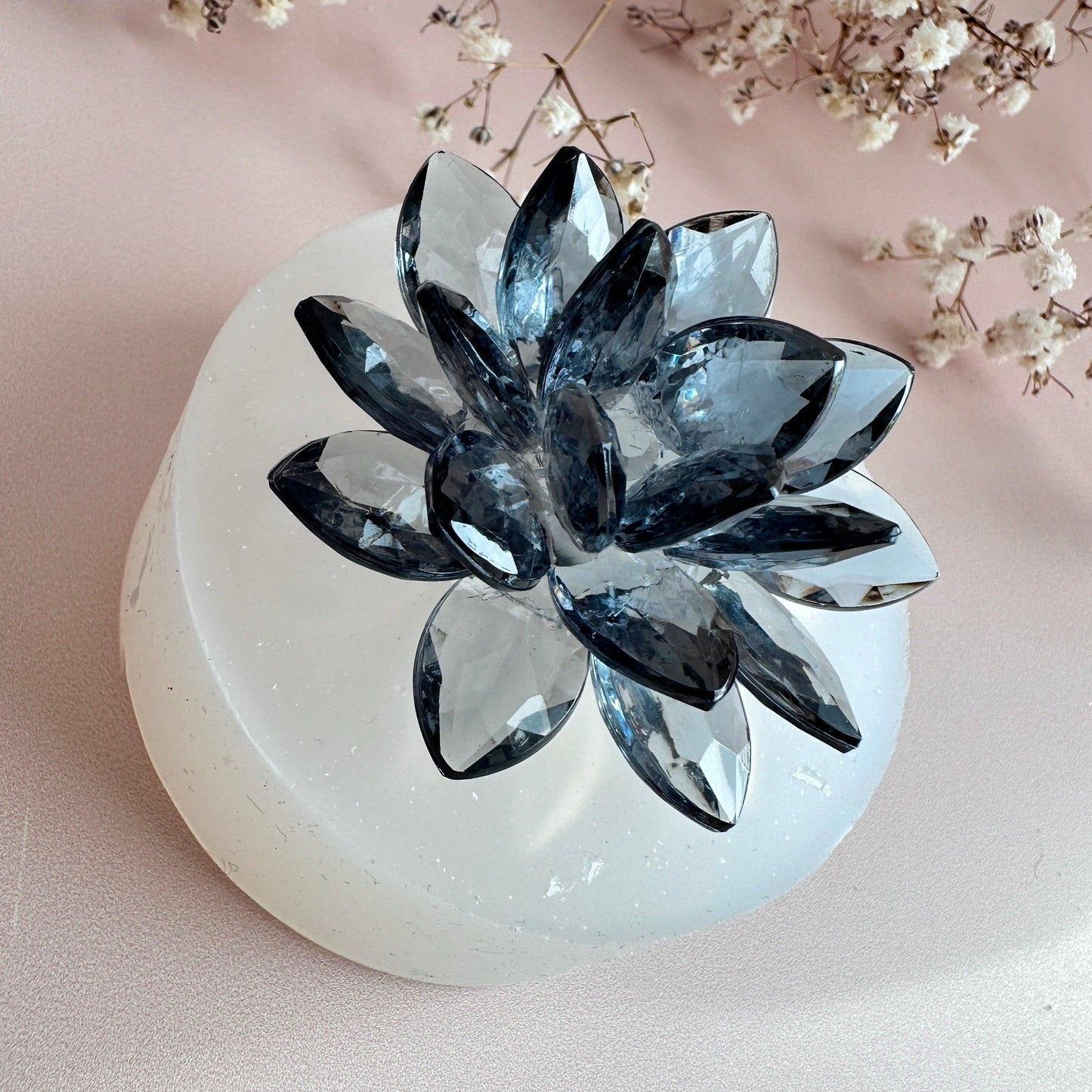 Delicate Beauty Crystal Flower Resin Mold - DIY Silicone Mold for Crafting Resin Molds Ideas Decor Shop