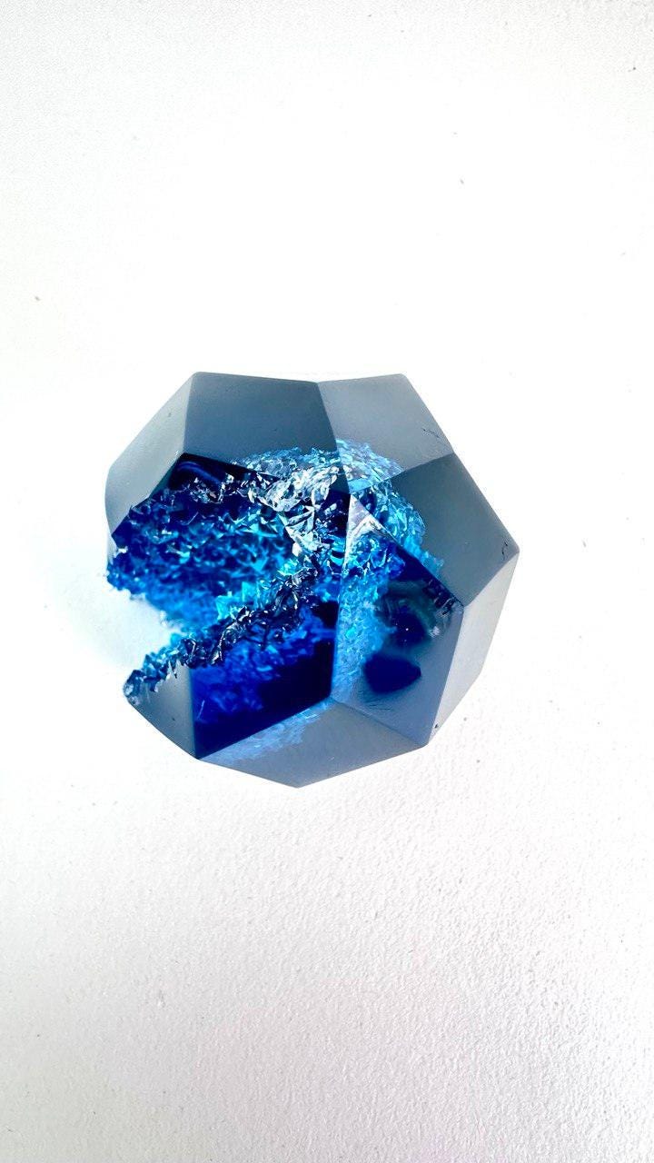 Durable Geode Crystal Silicone Mold for Resin and Candle Making Resin Molds Ideas Decor Shop