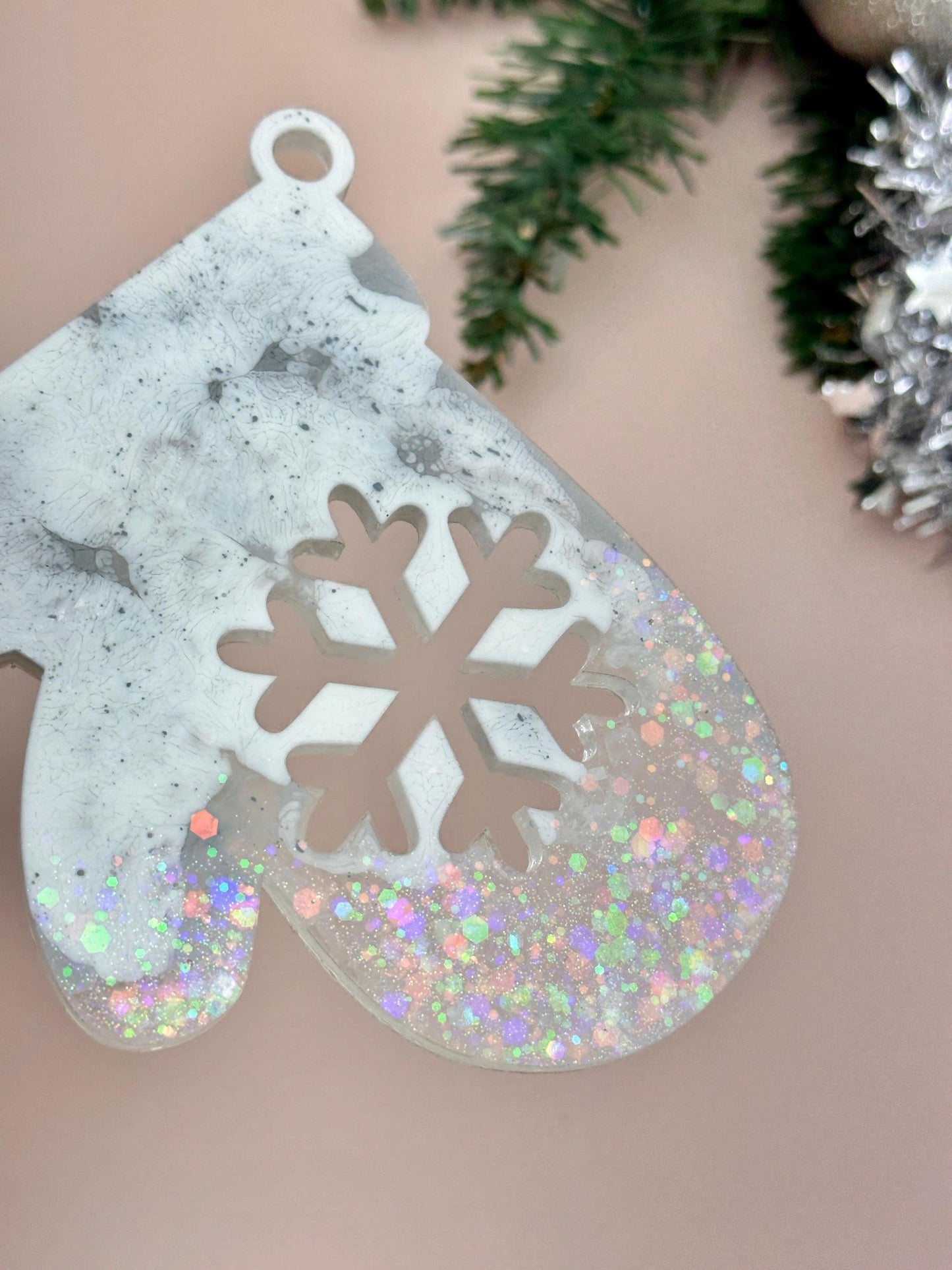 Christmas Snowflake Glove Silicone Mold for Resin Crafts Resin Molds Ideas Decor Shop