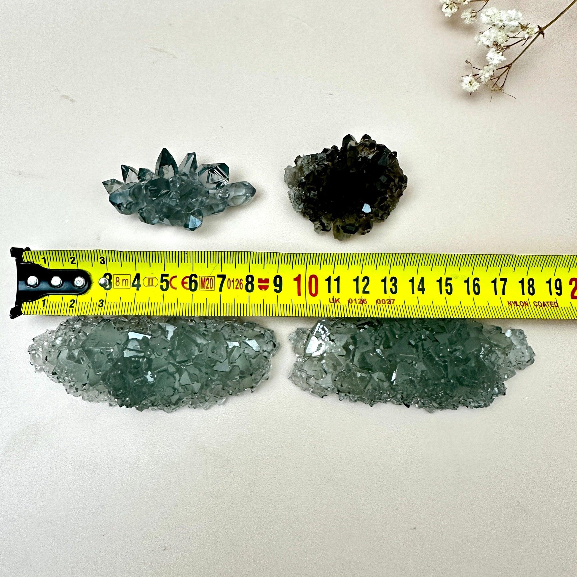 4 Piece Silicone Mold Set for Resin Art - Crystal Cluster Shapes Resin Molds Ideas Decor Shop