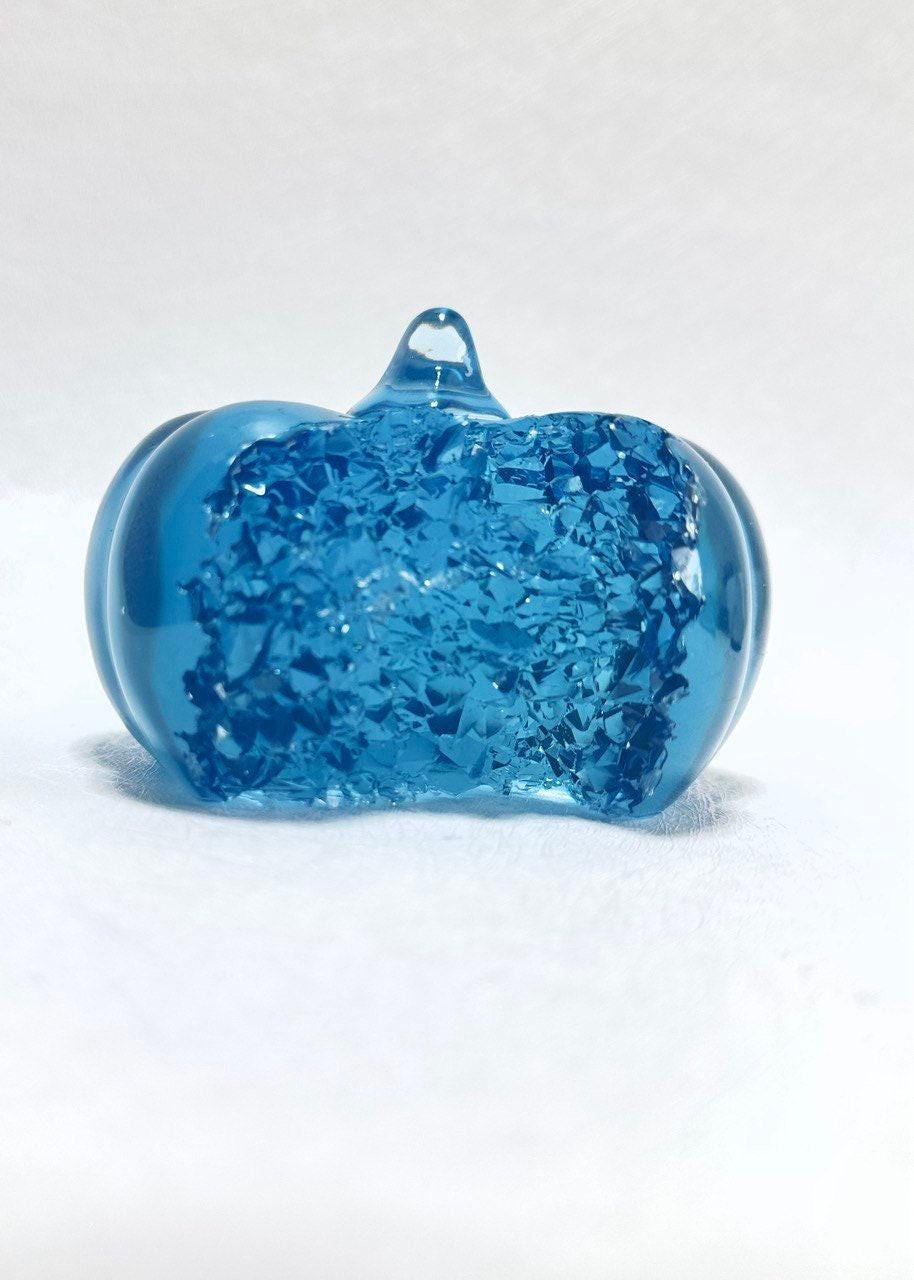 Large Druzy Crystal Pumpkin Silicone Mold for Resin Art and Crafts Resin Molds Ideas Decor Shop