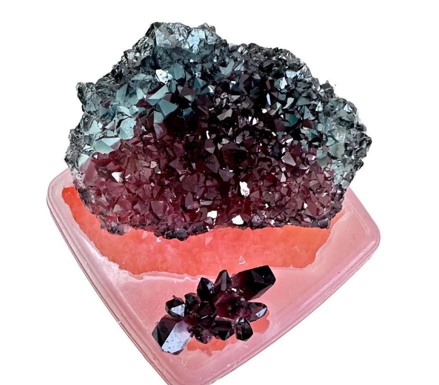 Large Crystal Cluster Silicone Resin Mold - Perfect Gift for Craft Lovers Resin Molds Ideas Decor Shop