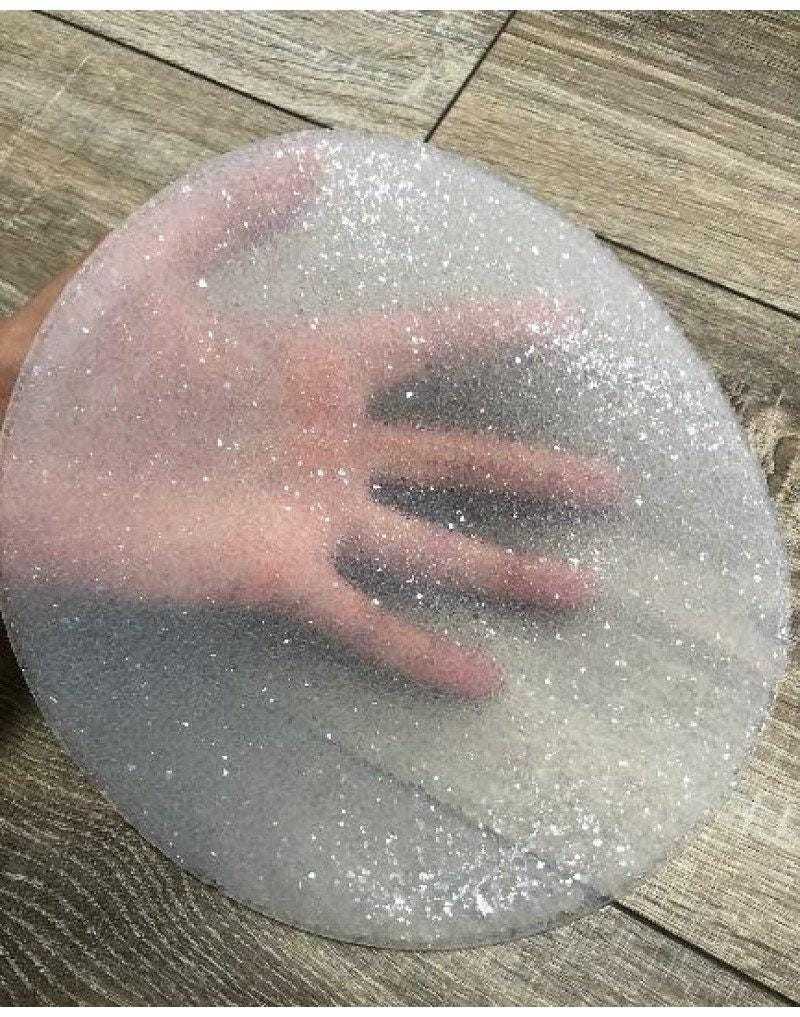 Large Crystal Plate Insert Silicone Mold Cluster Tray, Candle Holder - Wedding Tray Resin Molds Ideas Decor Shop