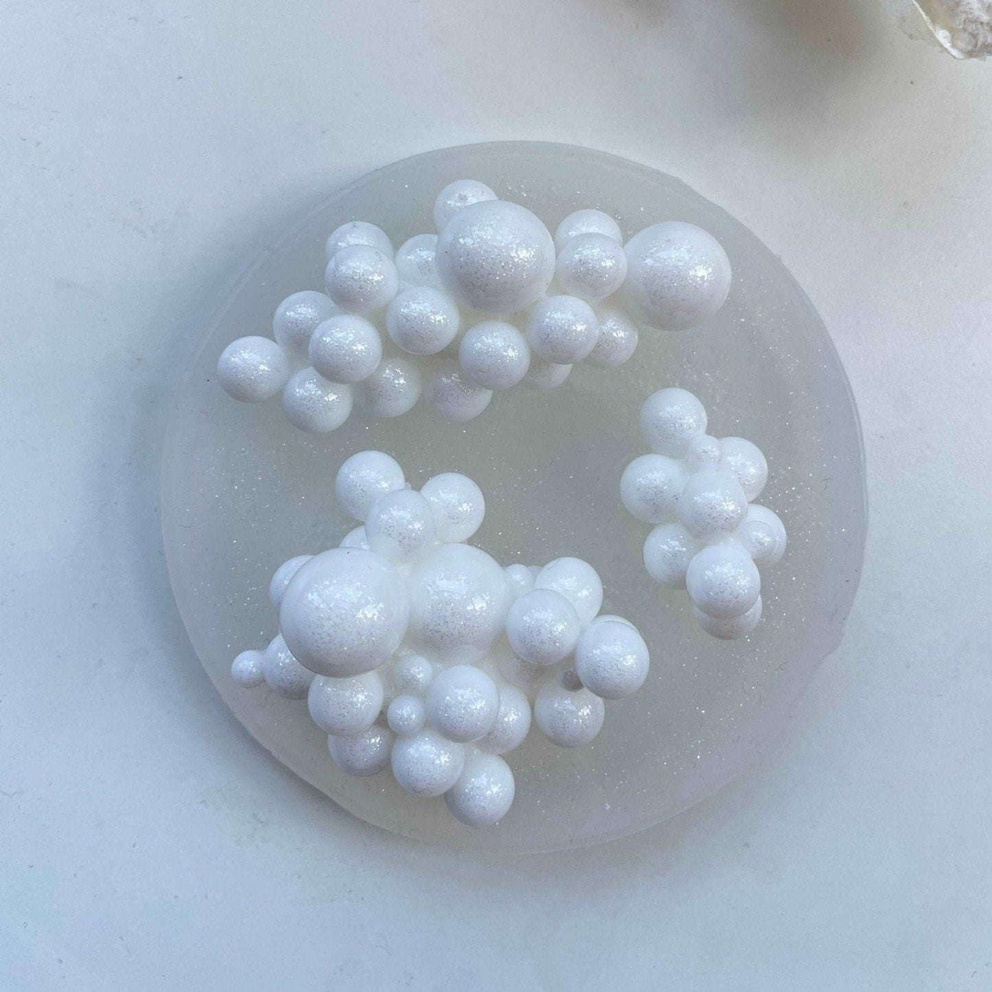 3 pc Silicone Mold for Resin Art - Medium Bubbles Mold for Jewelry - Unique DIY Crafts Resin Molds Ideas Decor Shop