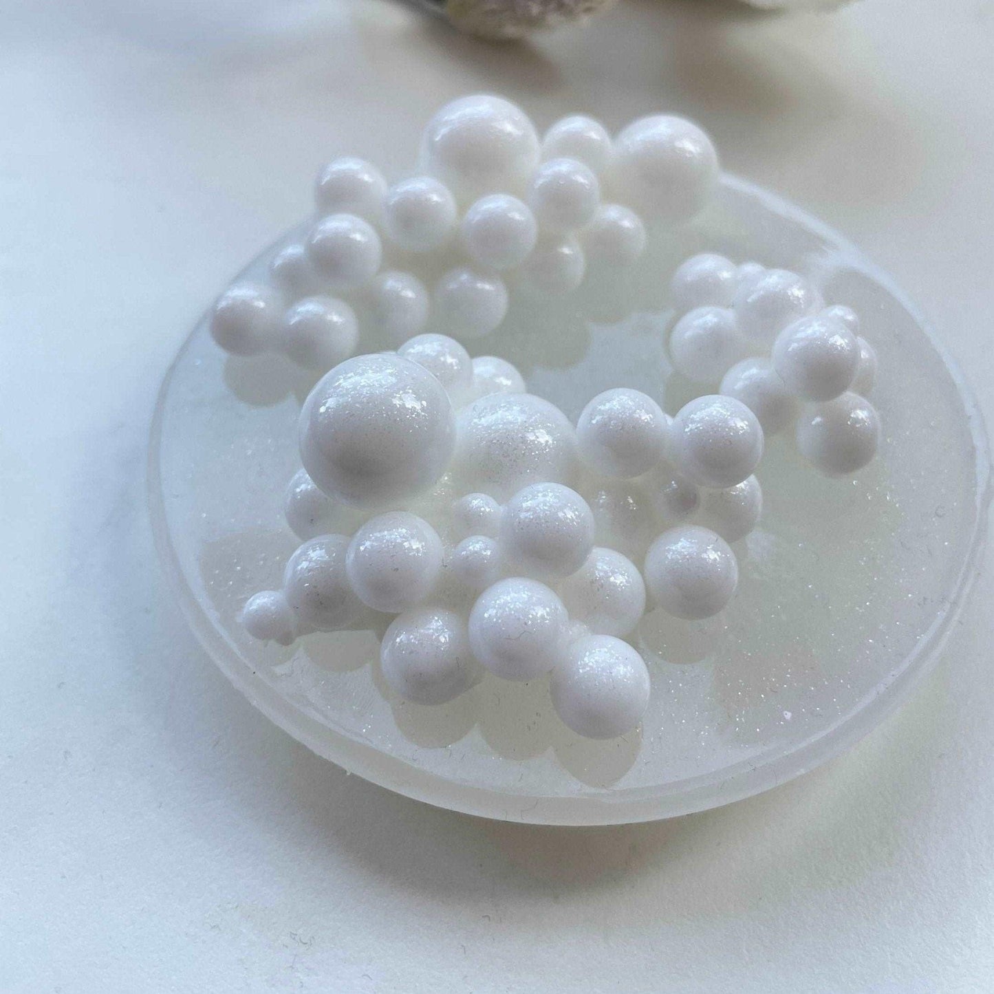 3 pc Silicone Mold for Resin Art - Medium Bubbles Mold for Jewelry - Unique DIY Crafts Resin Molds Ideas Decor Shop