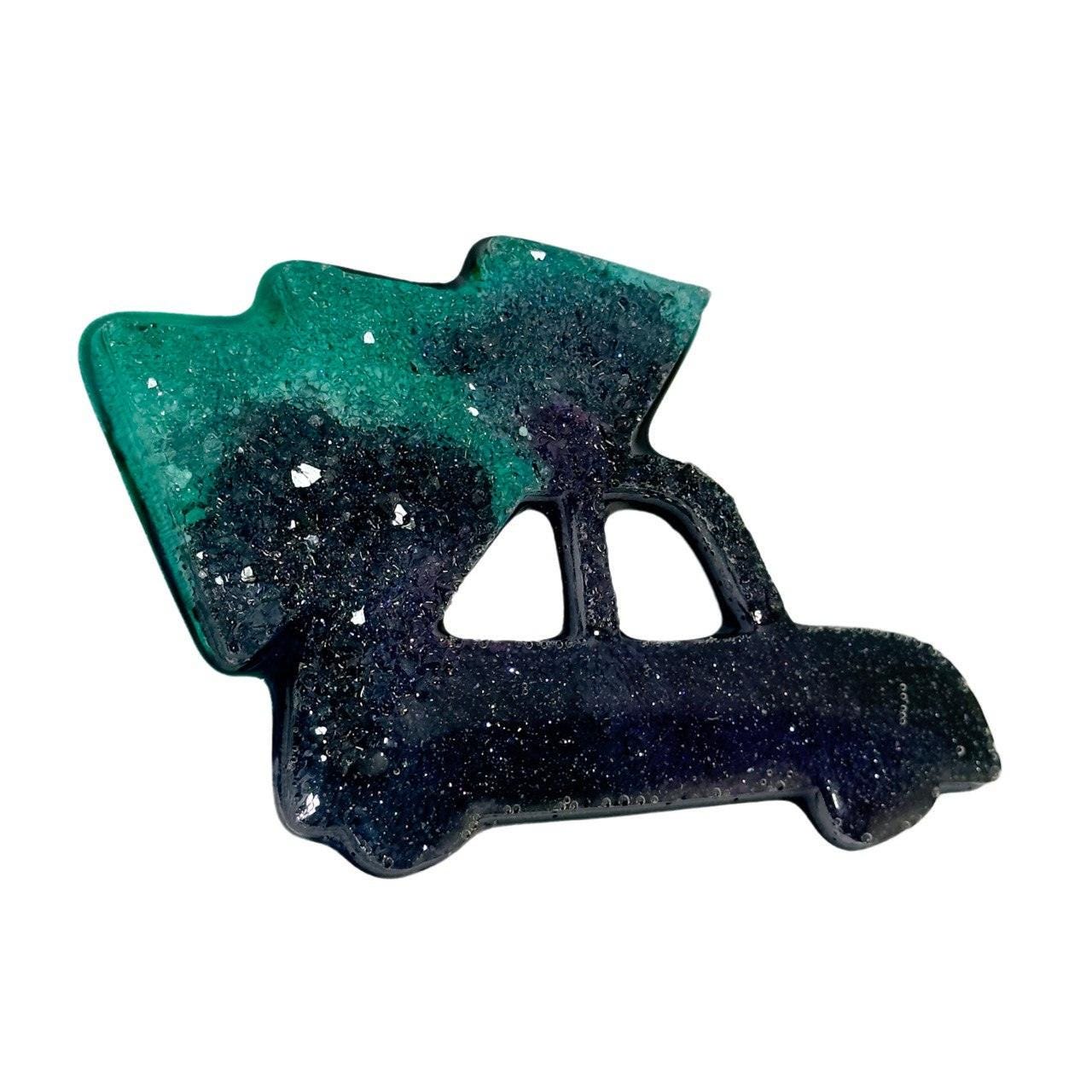 Christmas Tree Car Silicone Mold – Resin Mold for DIY Holiday Gifts Resin Molds Ideas Decor Shop