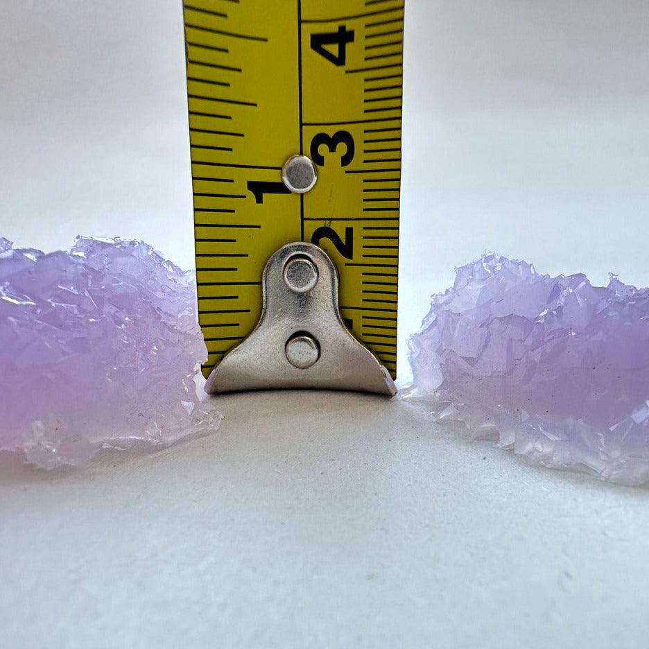 3 Piece Irregular Sparkle Druzy Silicone Mold Set for Amethyst Inserts Resin Molds Ideas Decor Shop