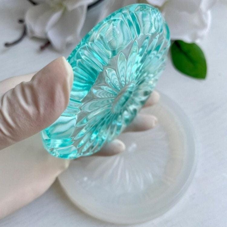 3D Flower Silicone Mold for Coasters and Resin Art Projects Resin Molds Ideas Decor Shop