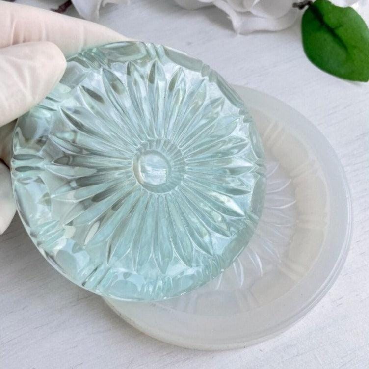 3D Flower Silicone Mold for Coasters and Resin Art Projects Resin Molds Ideas Decor Shop