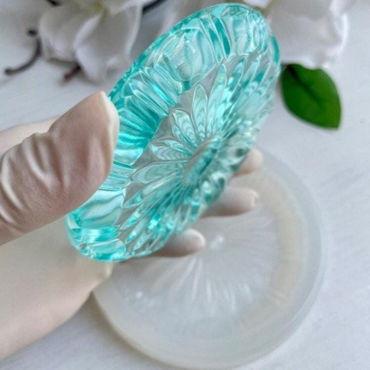 3D Flower Silicone Mold for Coasters and Resin Art Projects Resin Molds Ideas Decor Shop