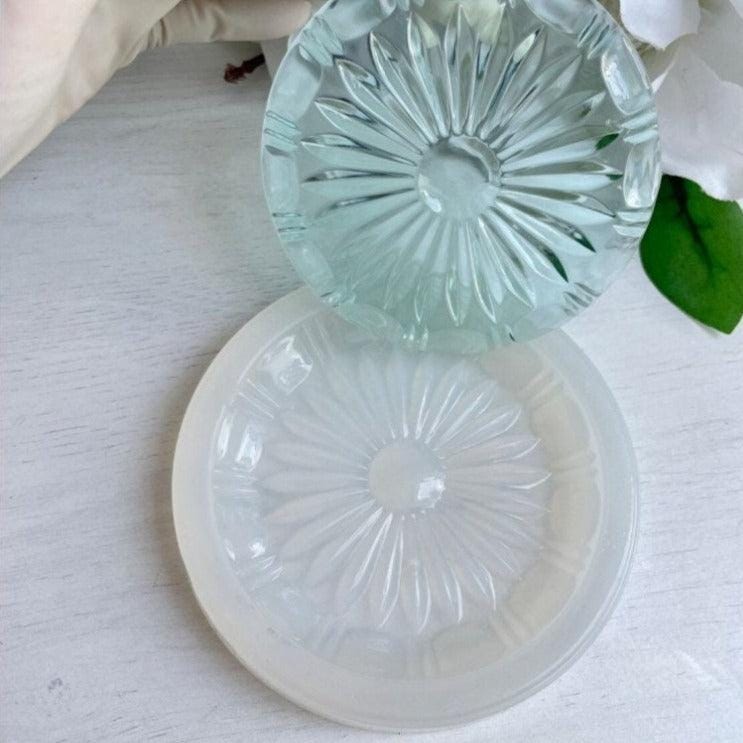 3D Flower Silicone Mold for Coasters and Resin Art Projects Resin Molds Ideas Decor Shop