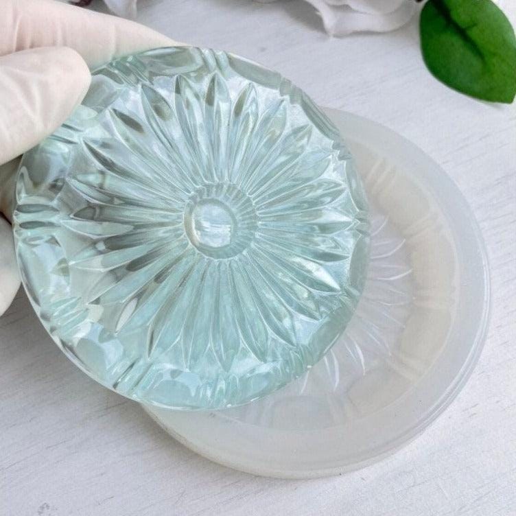 3D Flower Silicone Mold for Coasters and Resin Art Projects Resin Molds Ideas Decor Shop