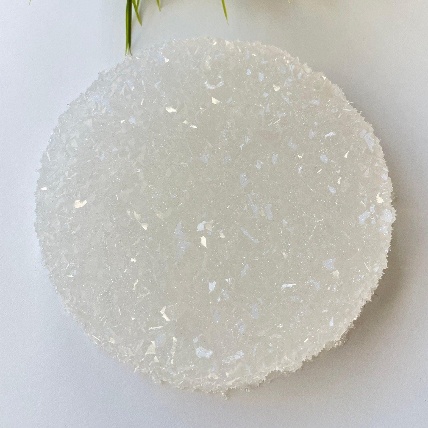 Large Round Insert Crystal Edge Silicone Mold for Wedding Tray and Candle Holder Resin Molds Ideas Decor Shop