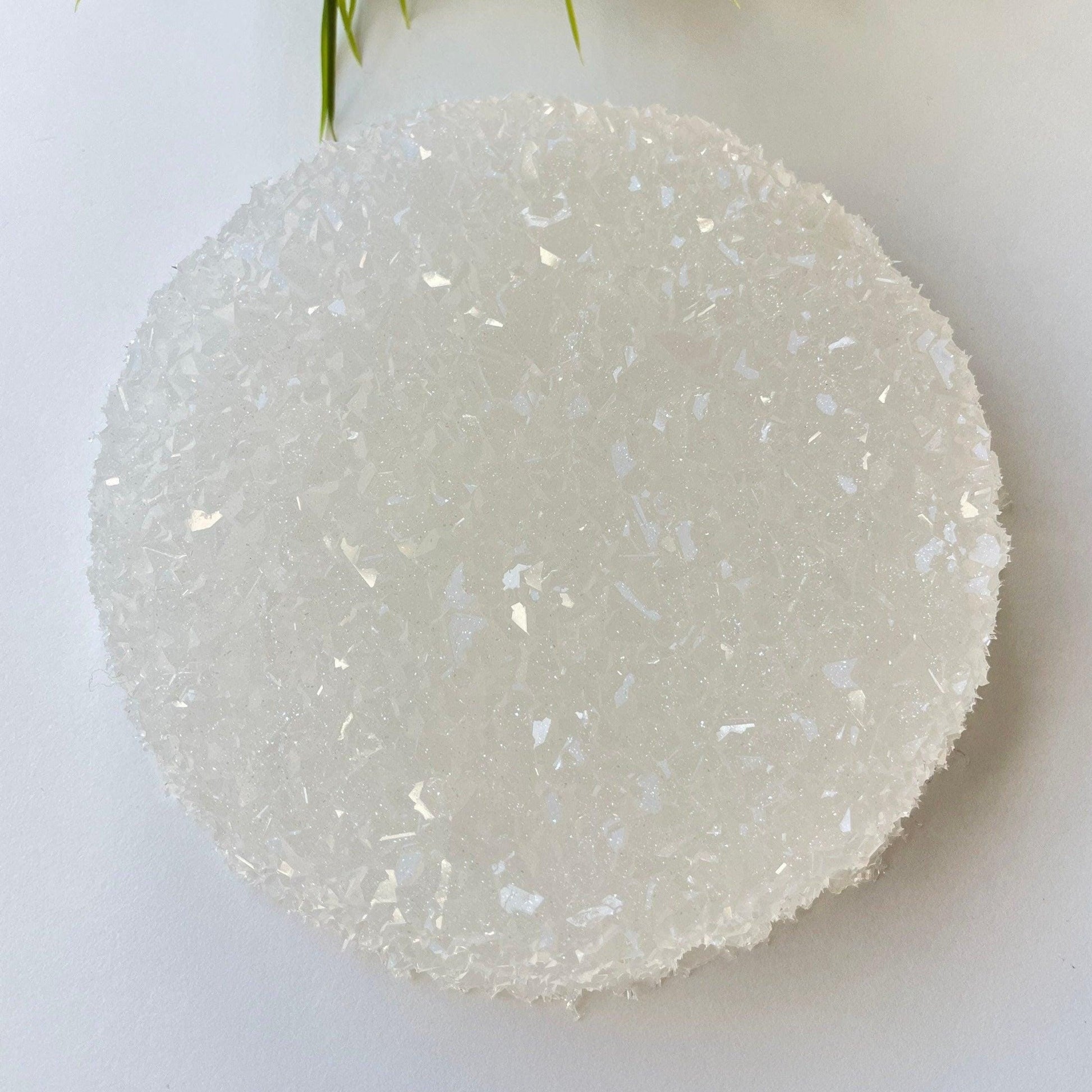 Large Round Insert Crystal Edge Silicone Mold for Wedding Tray and Candle Holder Resin Molds Ideas Decor Shop