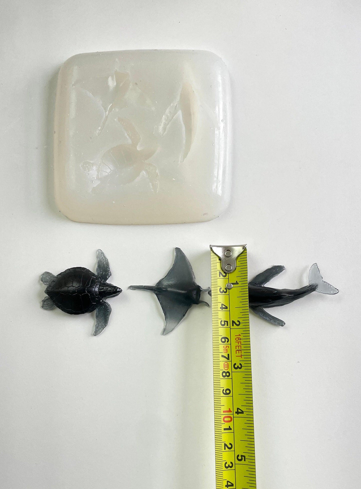 Marine Figure Silicone Molds for Epoxy Resin - Whale, Stingray, Turtle Resin Molds Ideas Decor Shop