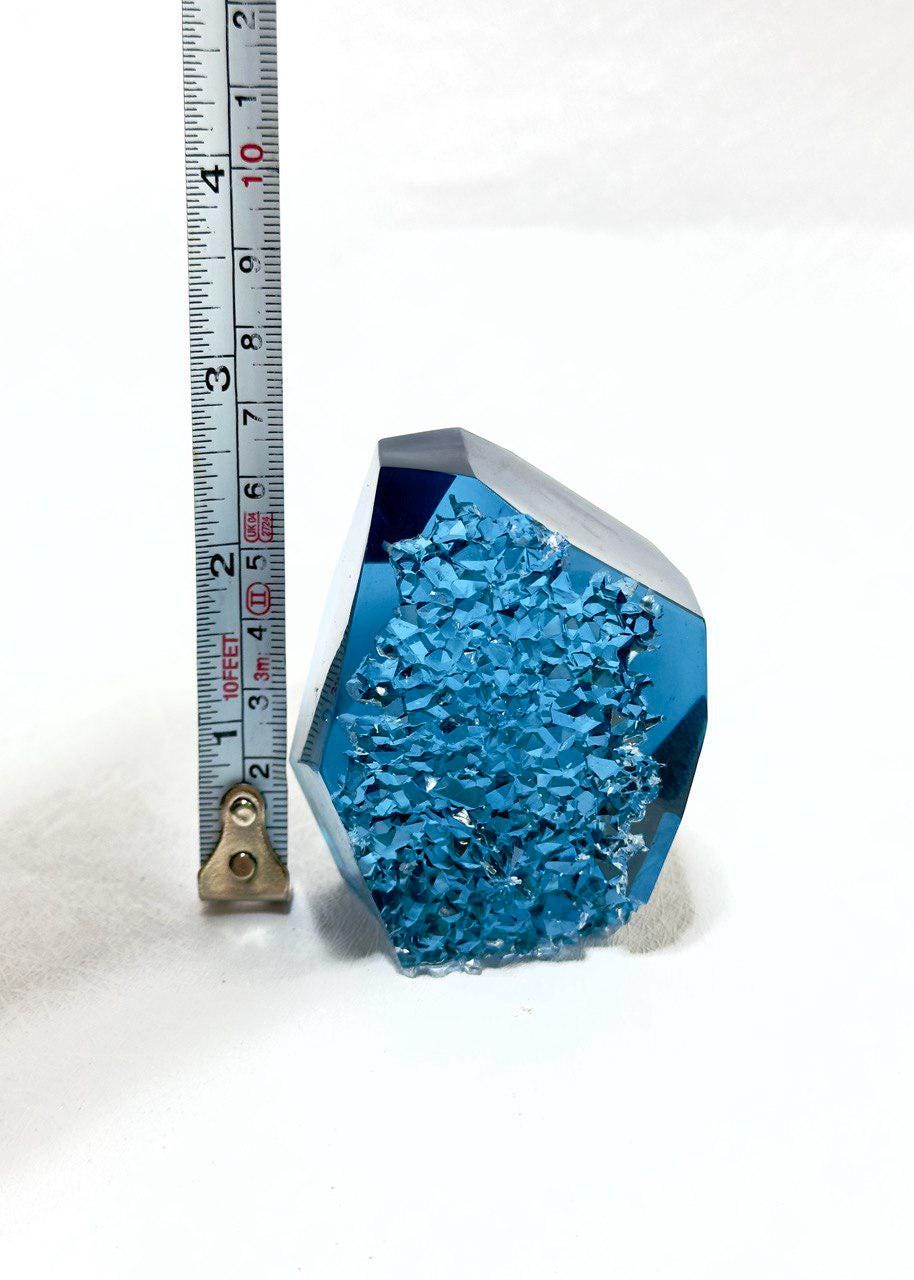Luxurious Crystal Geode Silicone Mold for Resin Art - Shiny Cluster Mold Silicone Mold Ideas Decor Shop