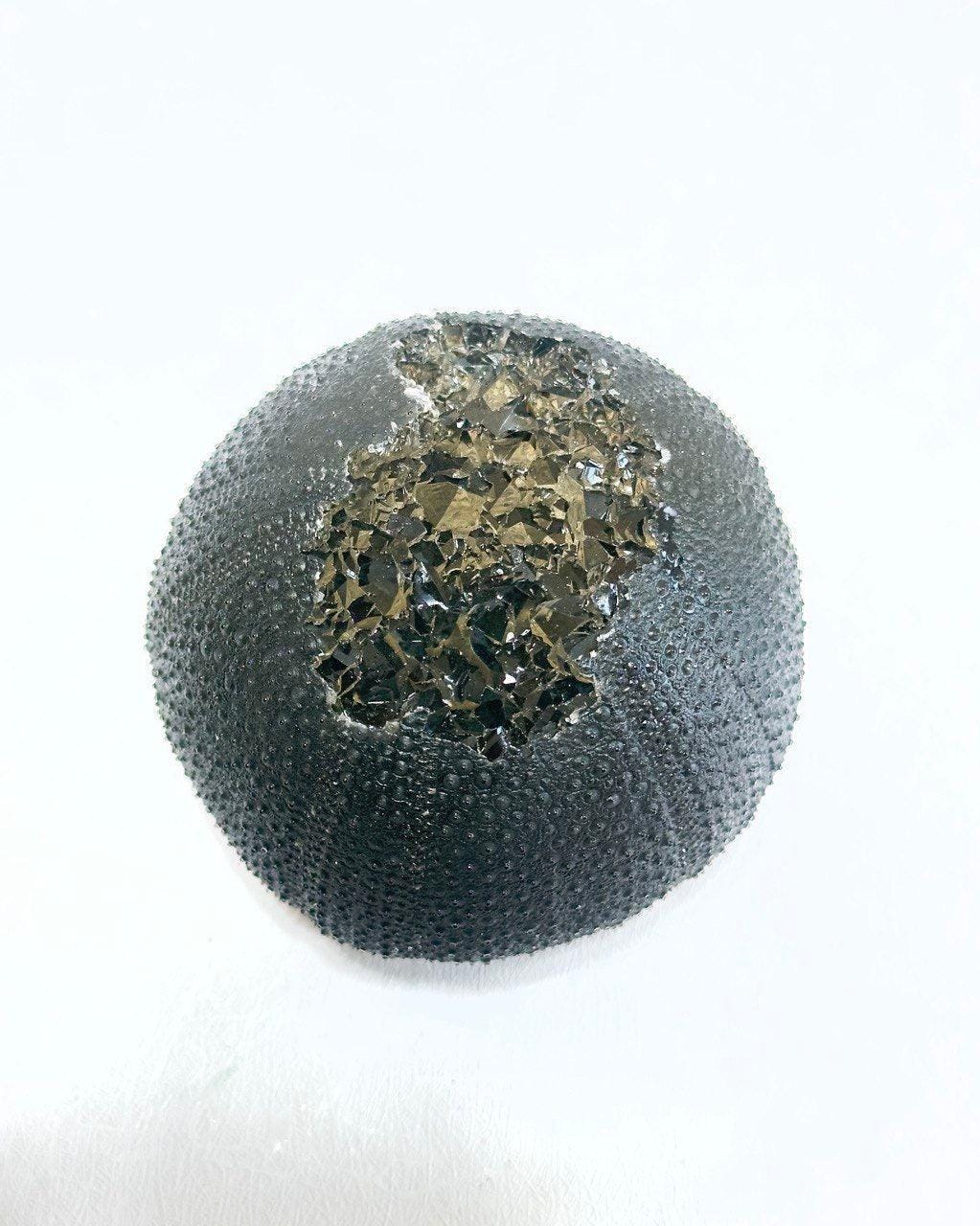 Geode Crystal Sea Urchin Candle Silicone Mold for Wax - Resin Art Mold Resin Molds Ideas Decor Shop