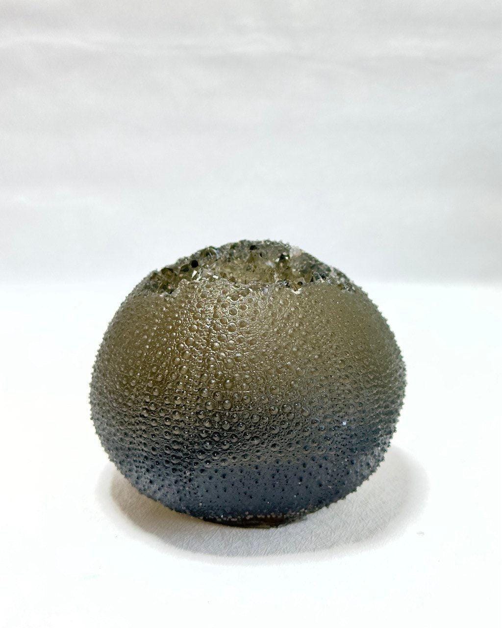Geode Crystal Sea Urchin Candle Silicone Mold for Wax - Resin Art Mold Resin Molds Ideas Decor Shop