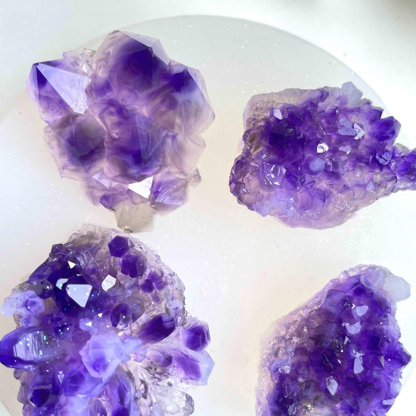Sparkle and Shine: 4 Luxury Crystal Resin Silicone Molds for Crafts Resin Molds Ideas Decor Shop