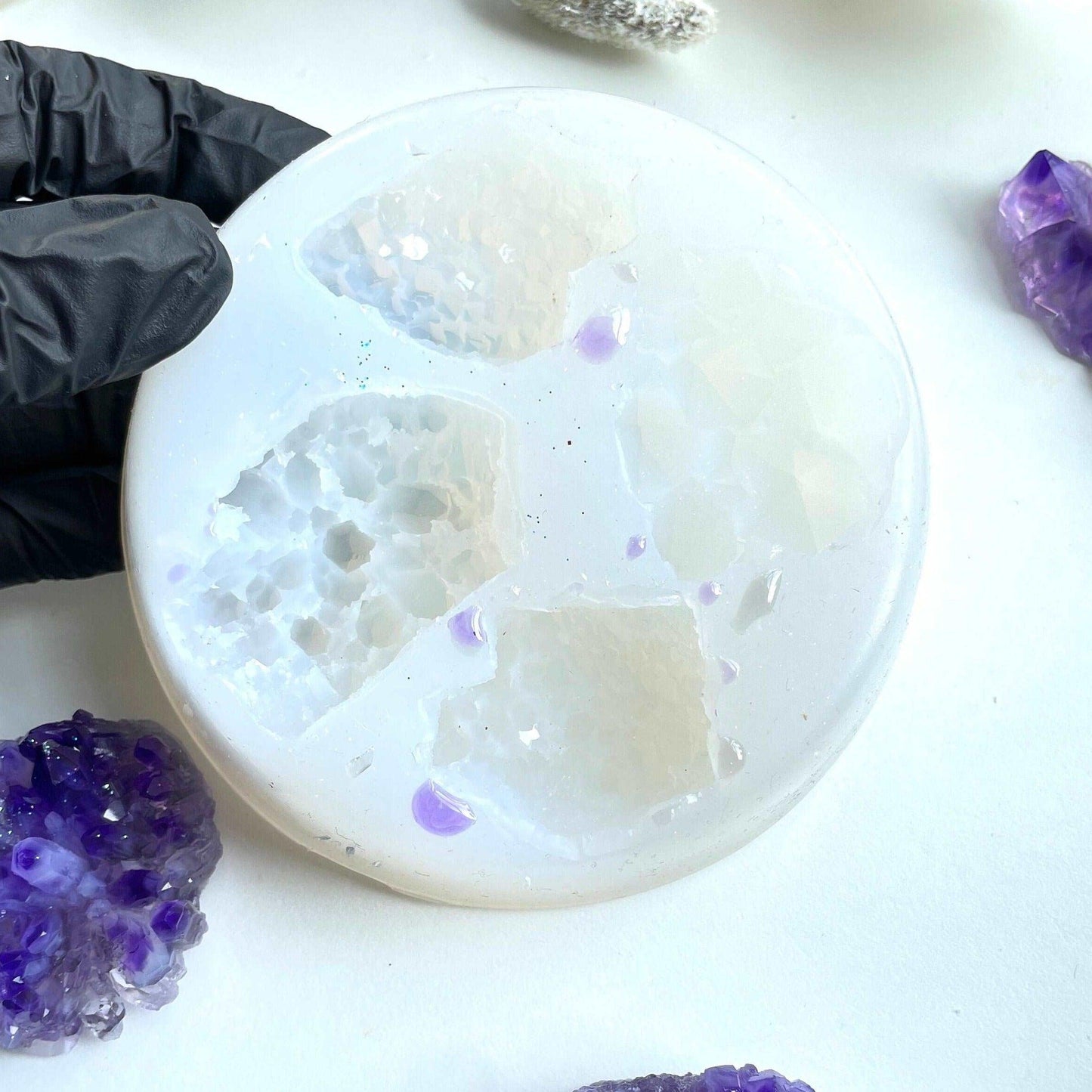Sparkle and Shine: 4 Luxury Crystal Resin Silicone Molds for Crafts Resin Molds Ideas Decor Shop