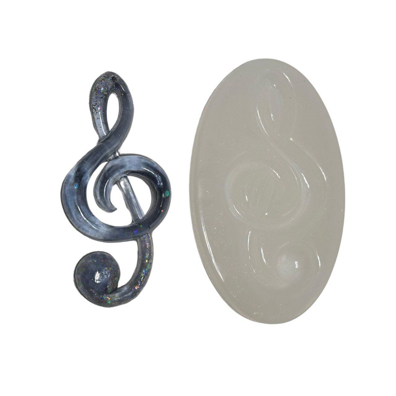 Decorative Musical Note Resin Mold – DIY Ornaments, Holiday Crafts Silicone Mold Ideas Decor Shop