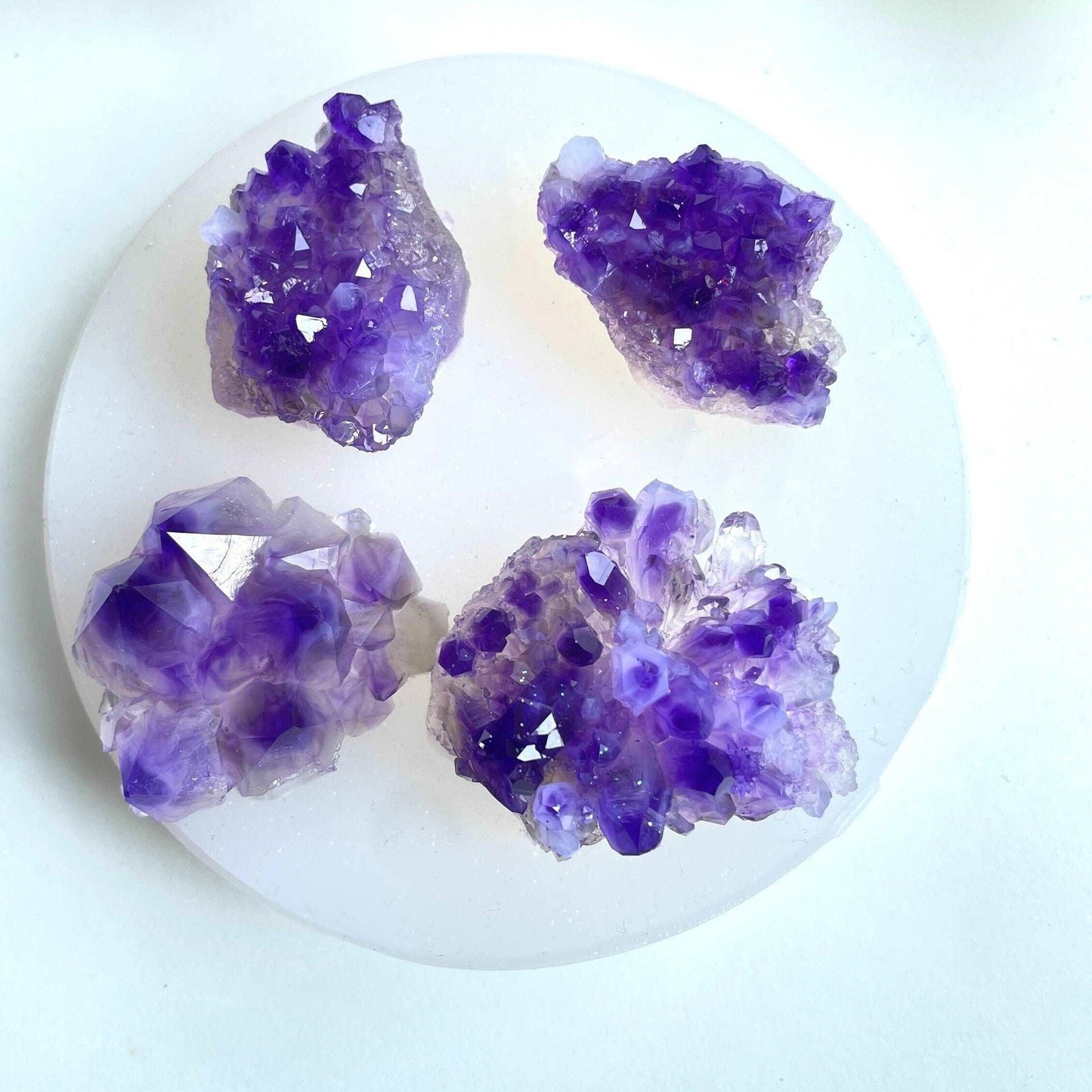 Sparkle and Shine: 4 Luxury Crystal Resin Silicone Molds for Crafts Resin Molds Ideas Decor Shop