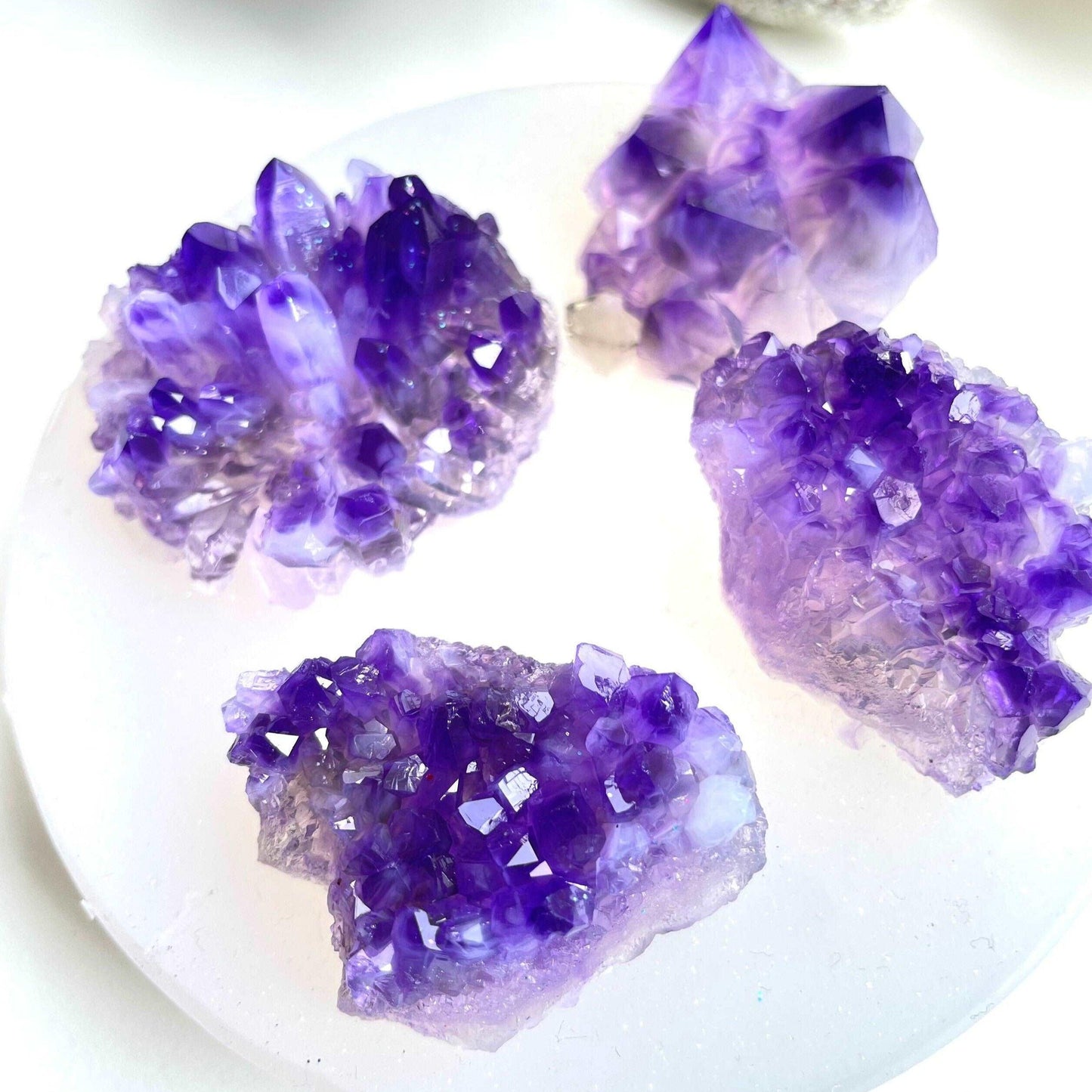 Sparkle and Shine: 4 Luxury Crystal Resin Silicone Molds for Crafts Resin Molds Ideas Decor Shop