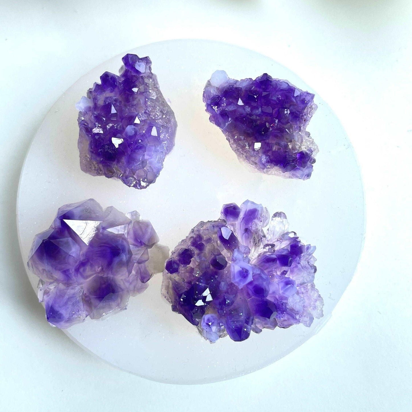 Sparkle and Shine: 4 Luxury Crystal Resin Silicone Molds for Crafts Resin Molds Ideas Decor Shop