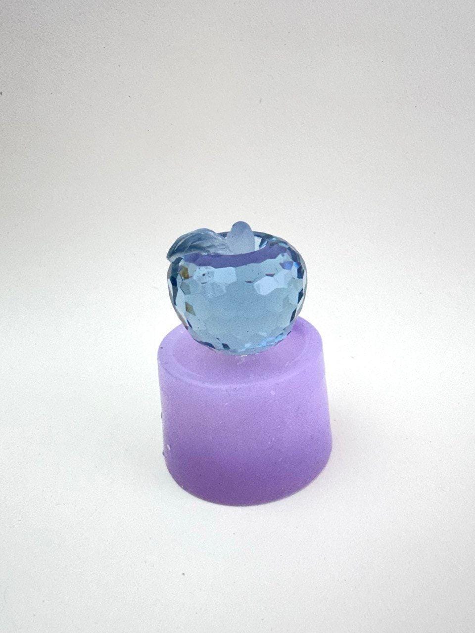 Sparkling Luxury Crystal Apple Silicone Mold for Resin and Epoxy Art Silicone Mold Ideas Decor Shop