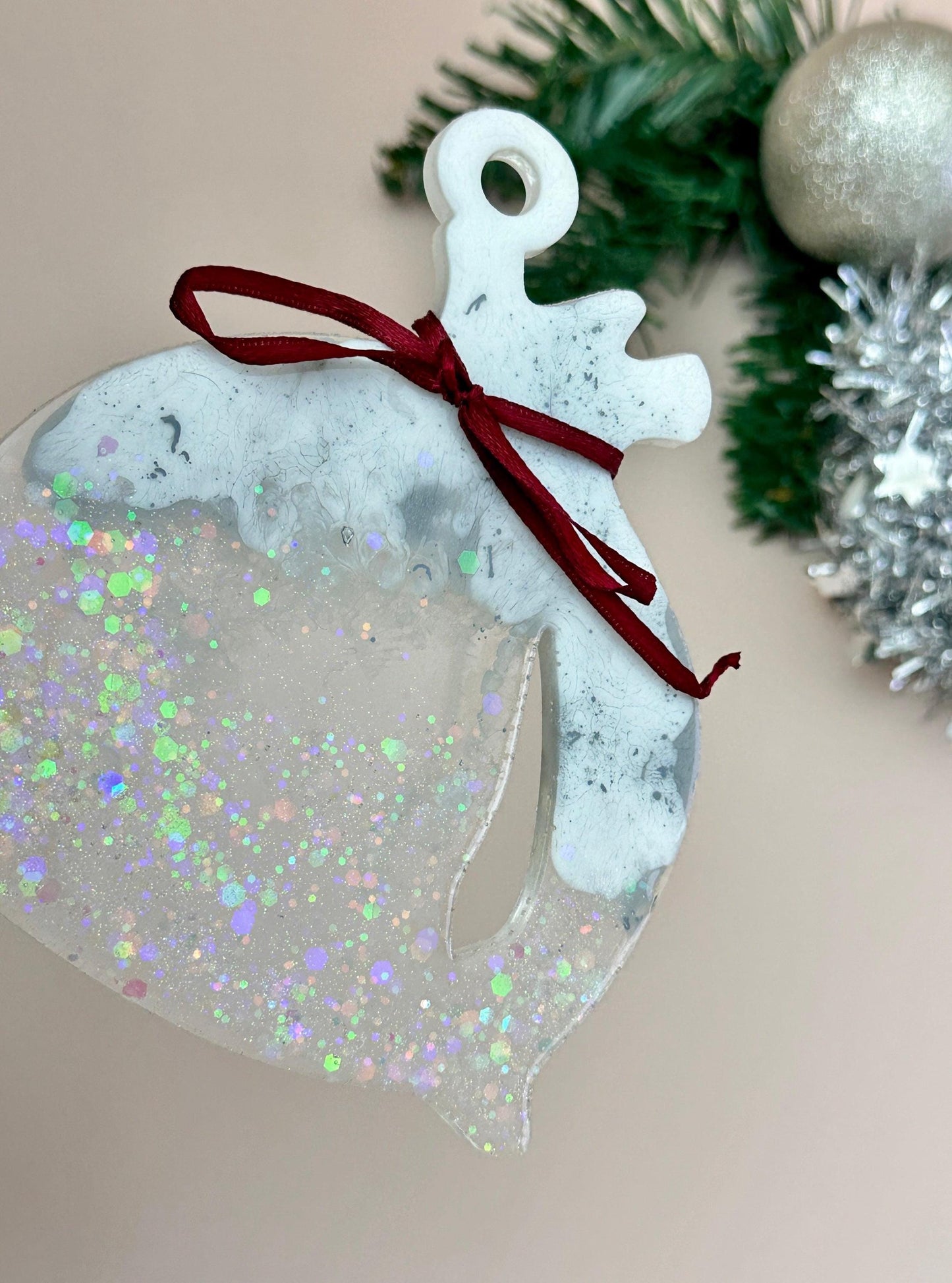 Large Gift Sack Christmas Tree Silicone Mold - DIY Resin Art Holiday Gifts Resin Molds Ideas Decor Shop