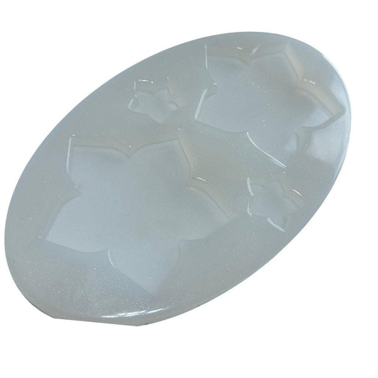 Glossy Flower Silicone Mold Set for Coasters and Pendant Resin Art Silicone Mold Ideas Decor Shop Default Title