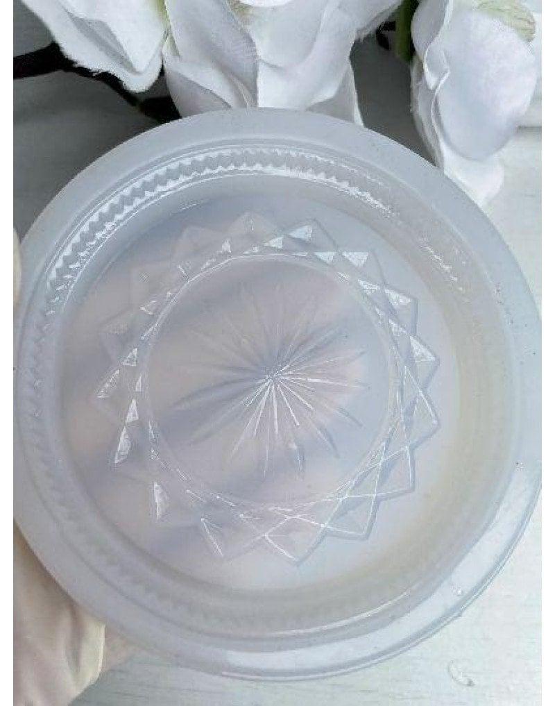 3D Flower Silicone Mold for Glazed Matte Coasters and Resin Art Resin Molds Ideas Decor Shop