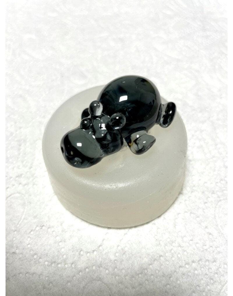 Hippo Figurine Silicone Mold for Resin Art Miniature Hippo Figurine Resin Molds Ideas Decor Shop