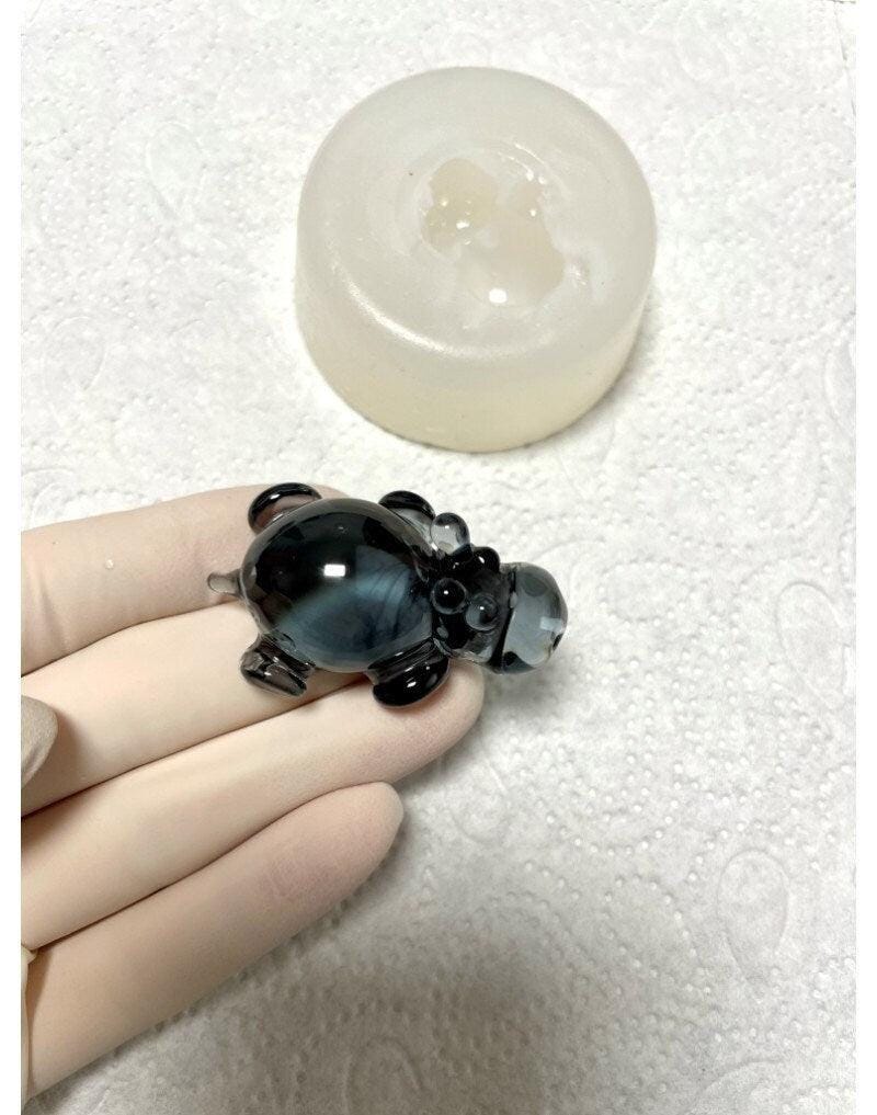 Hippo Figurine Silicone Mold for Resin Art Miniature Hippo Figurine Resin Molds Ideas Decor Shop