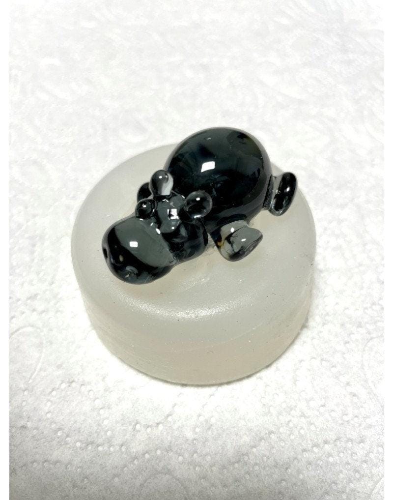 Hippo Figurine Silicone Mold for Resin Art Miniature Hippo Figurine Resin Molds Ideas Decor Shop