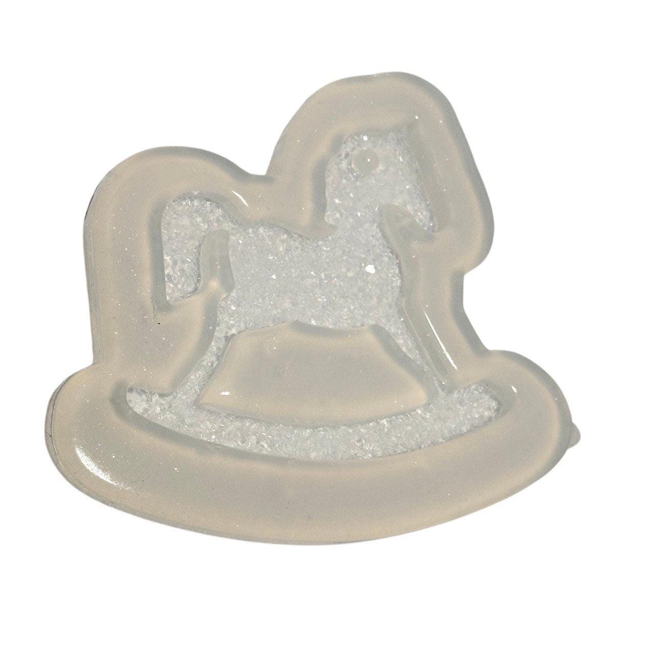 Horse Christmas Toy Mold - Sparkling Resin Art Silicone Mold for DIY Silicone Mold Ideas Decor Shop