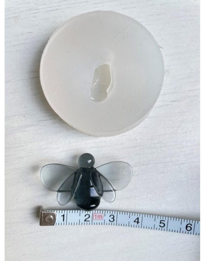 Mini Bee Figure Silicone Mold for Resin - Epoxy Bee Sculptures Resin Molds Ideas Decor Shop