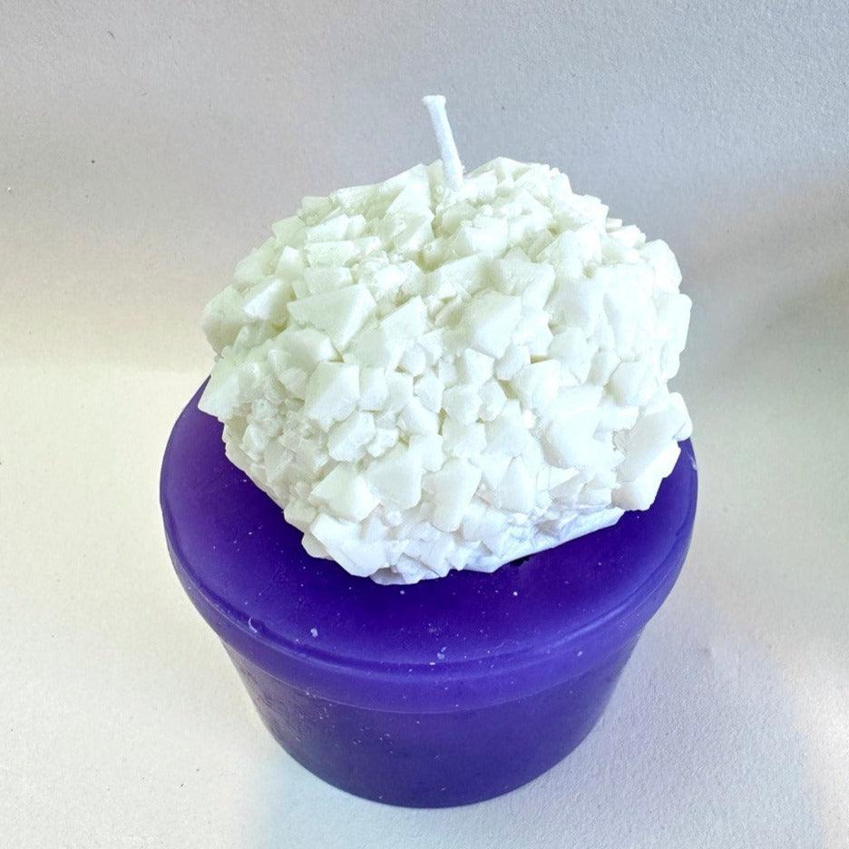 Crystal Cluster Candle Mold | Silicone Mold for Resin and Wax Art Silicone Mold Ideas Decor Shop