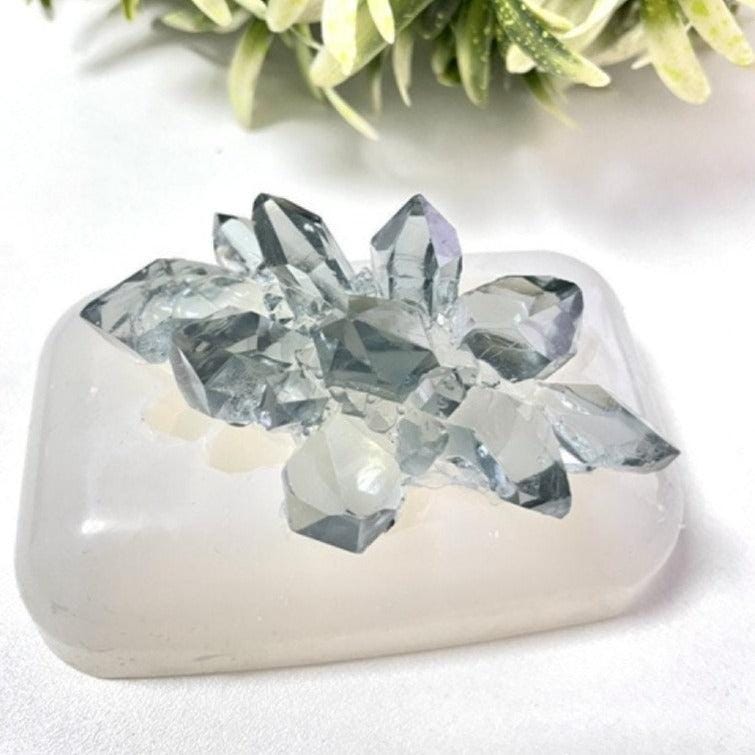 Amethyst Crystal Cluster Silicone Mold for Resin Art and DIY Projects Resin Molds Ideas Decor Shop