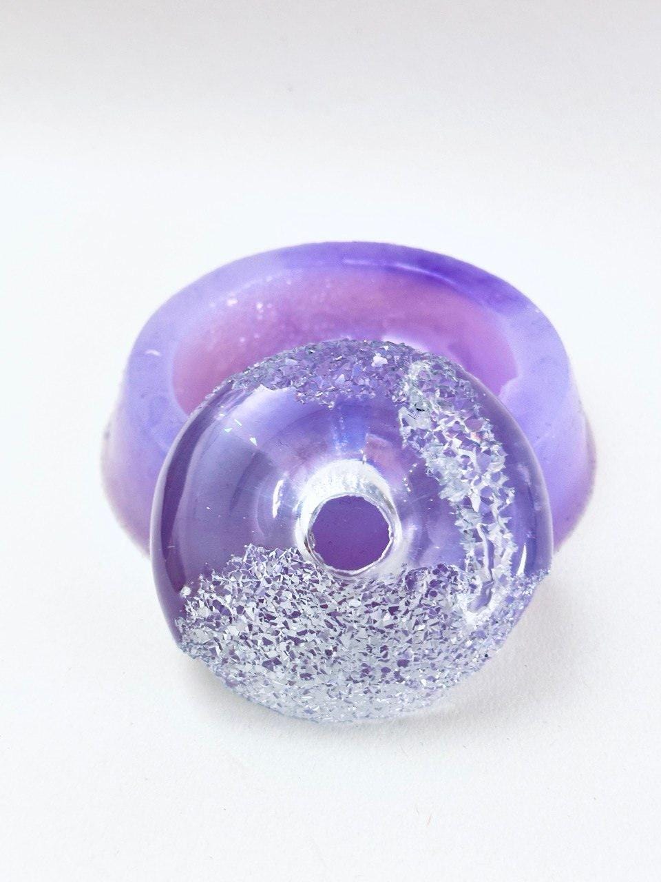 DIY Stunning Shine Crystal Geode Donut Silicone Mold - Perfect for Resin Resin Molds Ideas Decor Shop Default Title