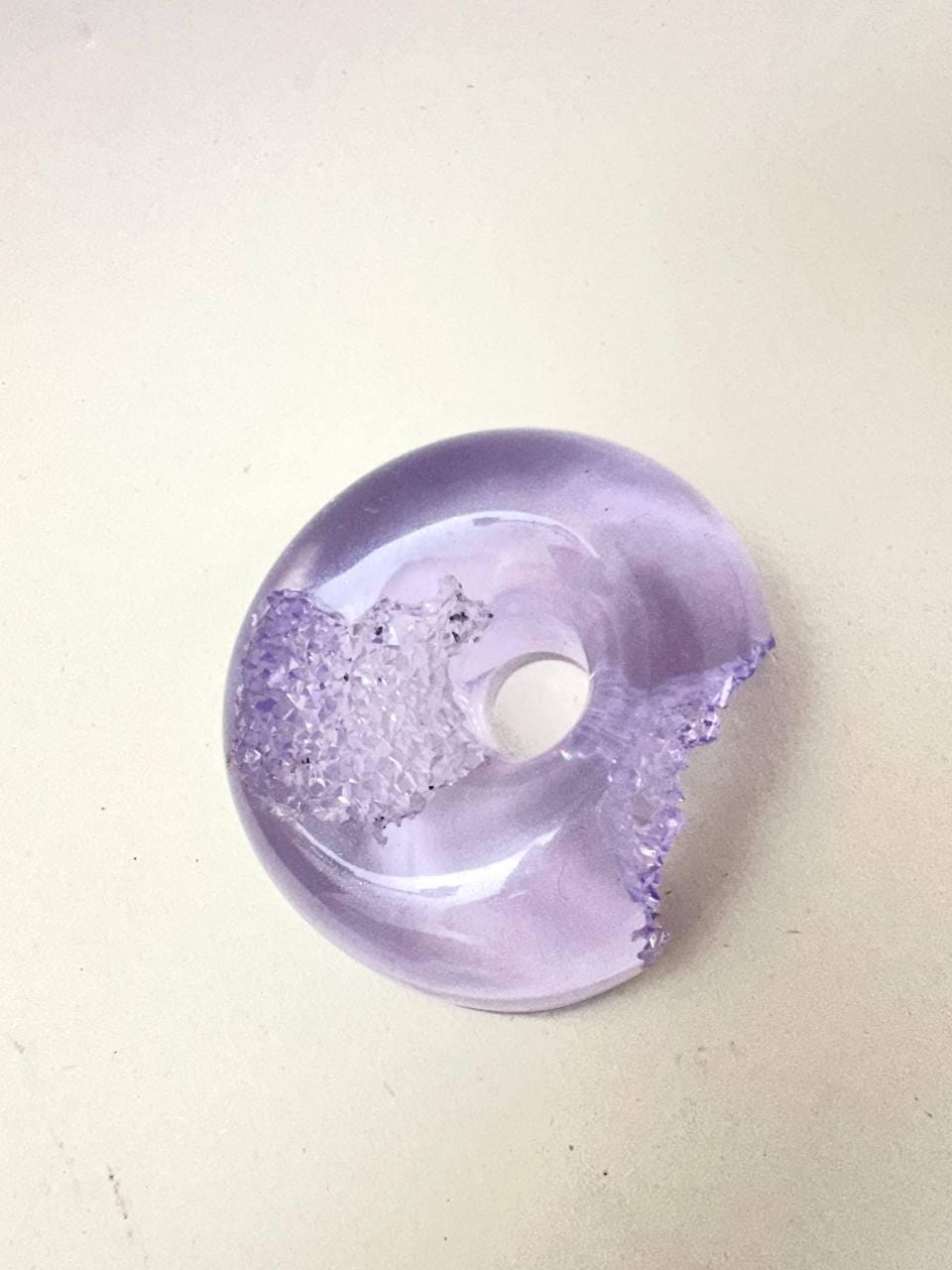 Crystal Druzy Donut Geode Silicone Resin Mold for DIY Craftingt - Decor Resin Molds Ideas Decor Shop