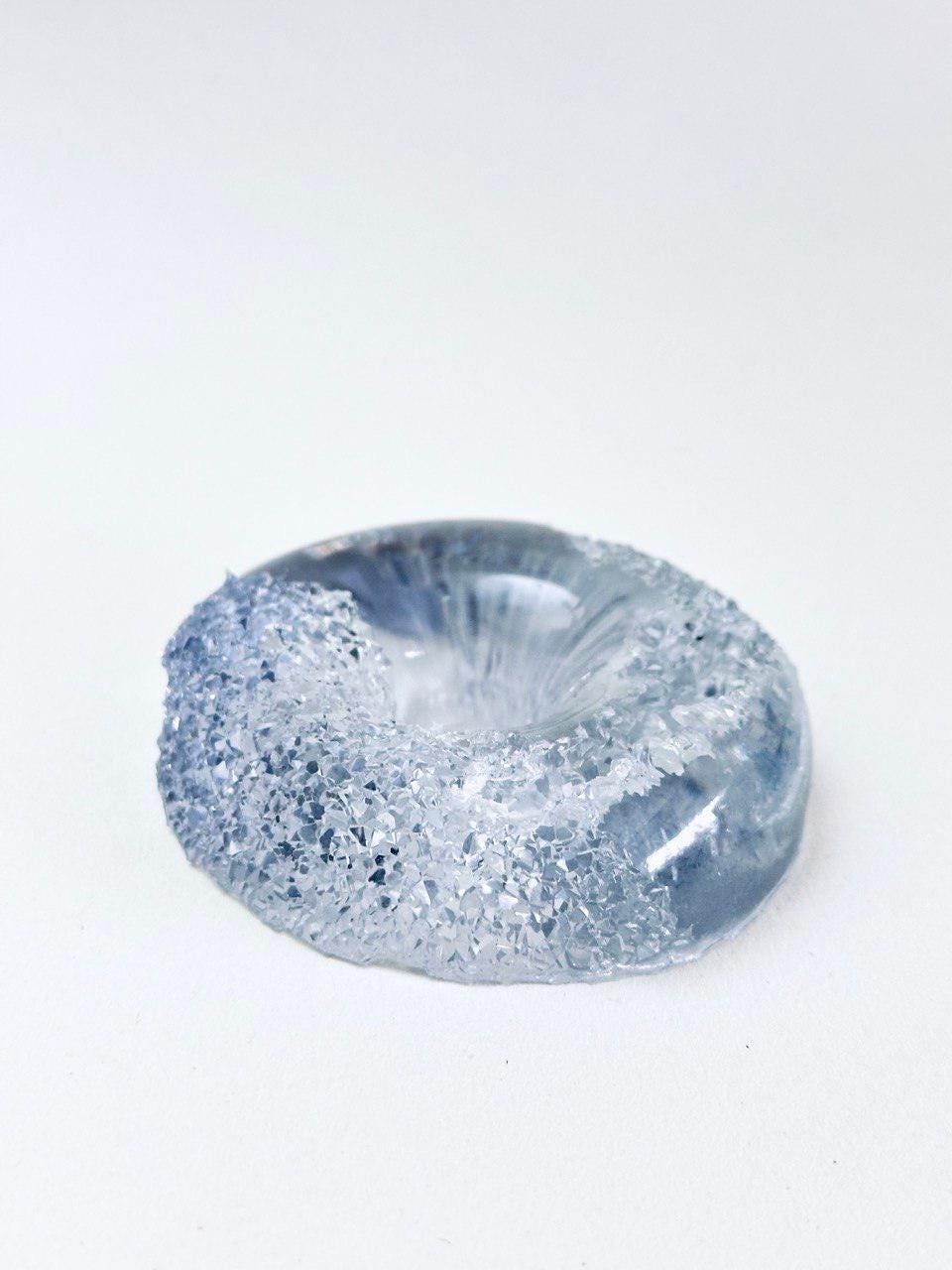 DIY Stunning Shine Crystal Geode Donut Silicone Mold - Perfect for Resin Resin Molds Ideas Decor Shop