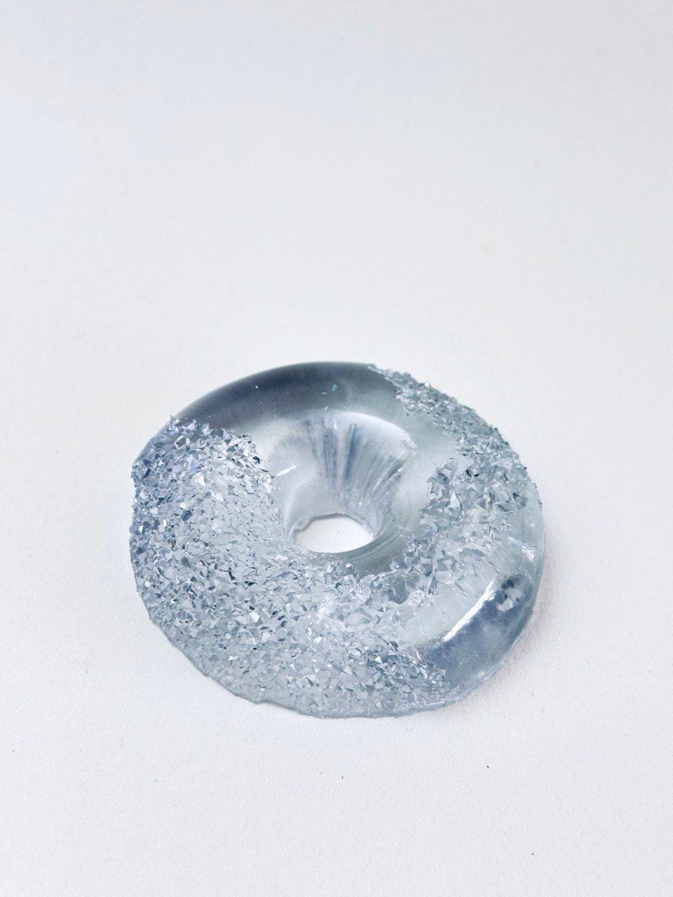 DIY Stunning Shine Crystal Geode Donut Silicone Mold - Perfect for Resin Resin Molds Ideas Decor Shop