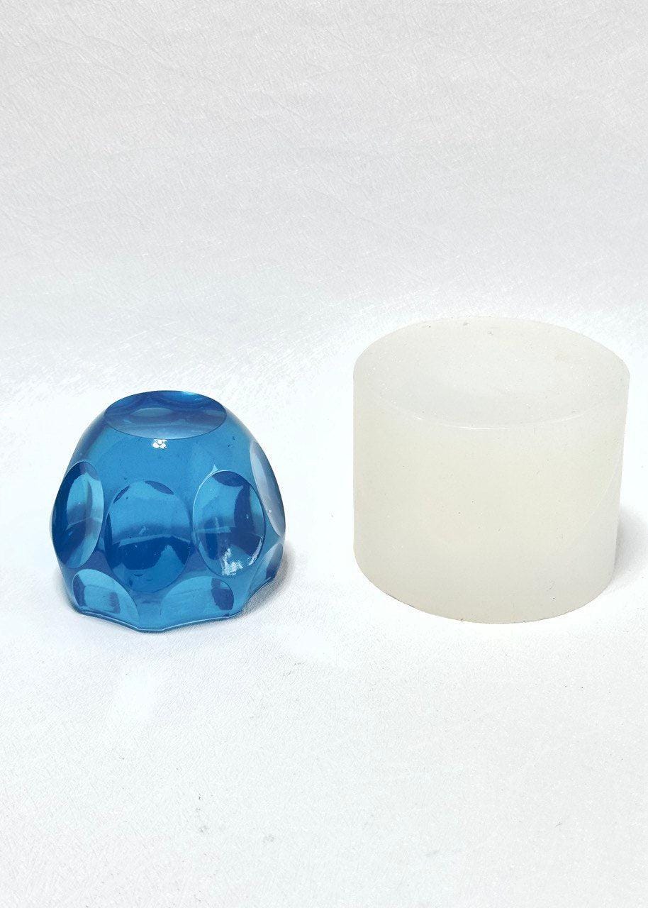 Bubble Candle Silicone Mold – DIY Candle Making Tool for Unique Design Resin Molds Ideas Decor Shop