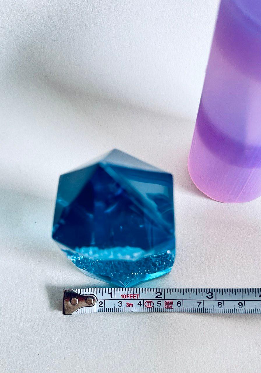 Detailed Crystal Geode Resin Mold - Premium Silicone Material Resin Molds Ideas Decor Shop