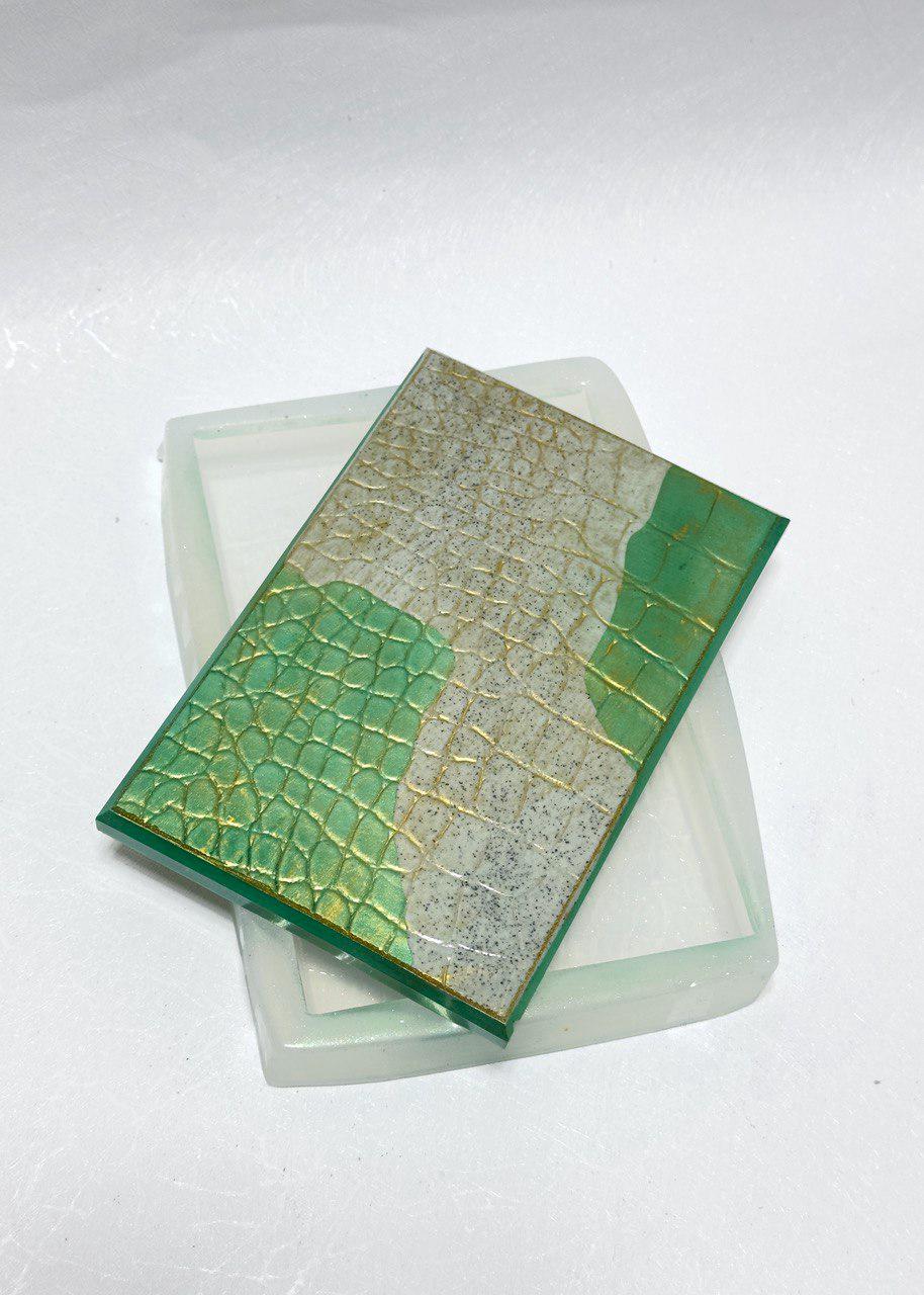 Snake Skin Silicone Mold for Rectangular Tray Resin Craft Resin Molds Ideas Decor Shop