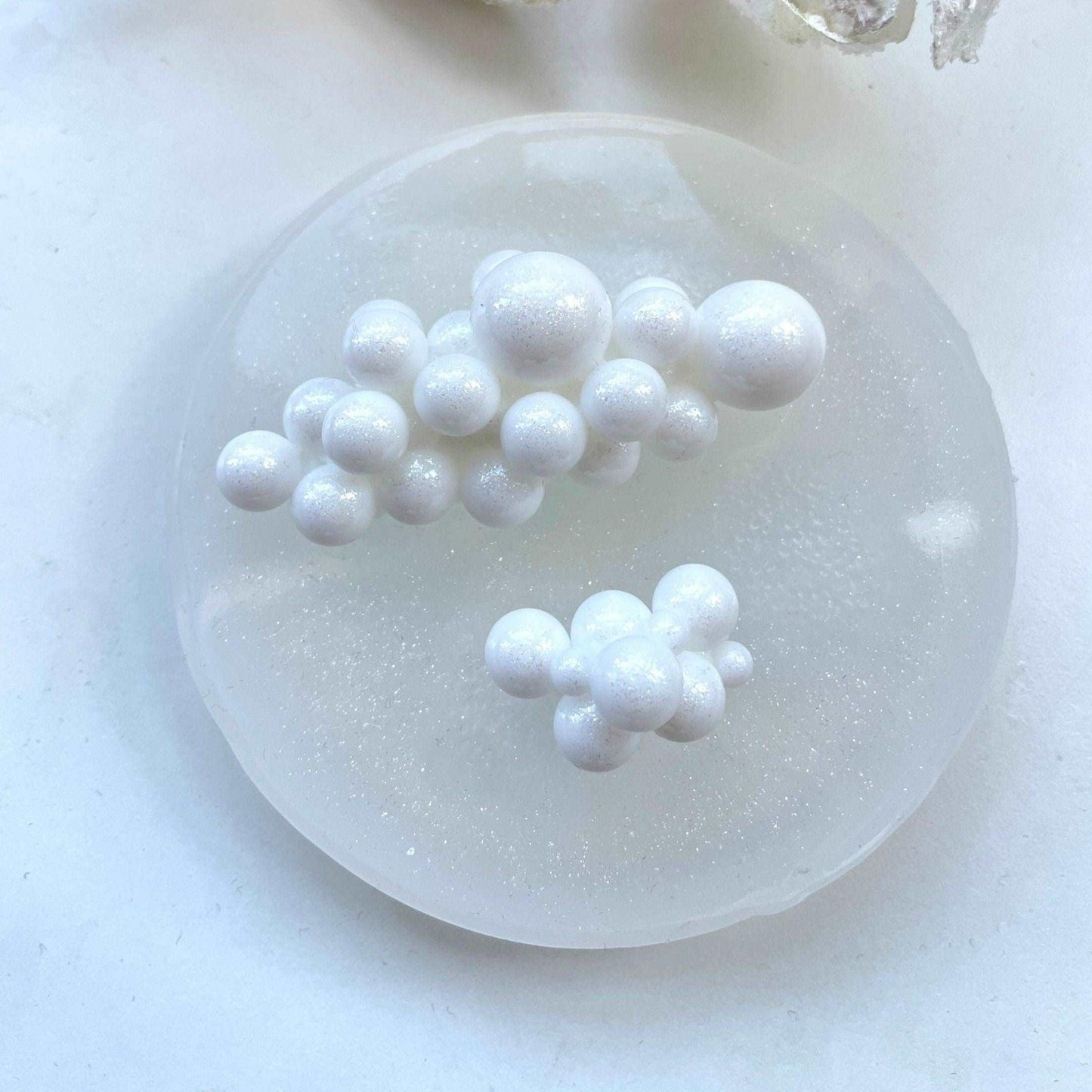 Create Stunning 3D Art with This Set of 2 Silicone Bubble Molds Resin Molds Ideas Decor Shop