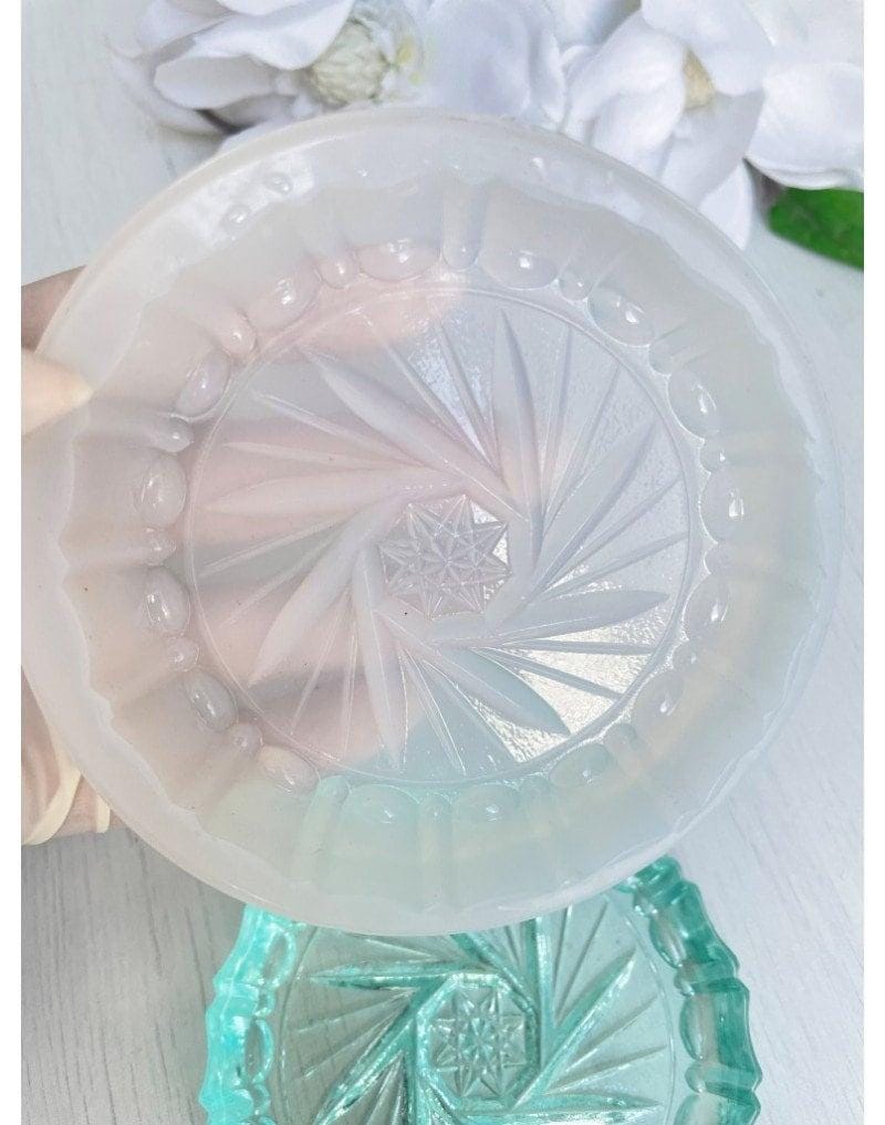 Dandelion Silicone Coaster Mold for Resin, Epoxy and Gypsum Art Silicone Mold Ideas Decor Shop