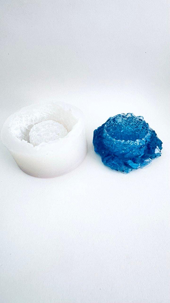 Crystal Resin Molds for Jewelry - Tea Light Stands - DIY Silicone Mold Resin Molds Ideas Decor Shop